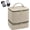 (#J), variant on Double-Layer Quilted Nail Polish Storage Bag, Large Capacity Handbag with Nail Polish Compartment, Waterproof Storage Design, For Manicure Tools Essentials(#I)
