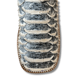 thumbnail image 4 of GadwallAR Men's Exotic Pattern Western Cowboy Square Toe Boots in Leather-Alex Series Pull-on in Caiman & Python Styling bota de vaquero para hombre Snake Pepperflake 8.5 Medium, 4 of 5