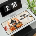 thumbnail image 3 of Happy Halloween British Shorthair Witches Hat Pumpkin Carving Desk Mat Full Keyboard Mouse Pad Cat Lover Kitten Owner Gifts Large Mousepad - 02019, 3 of 5