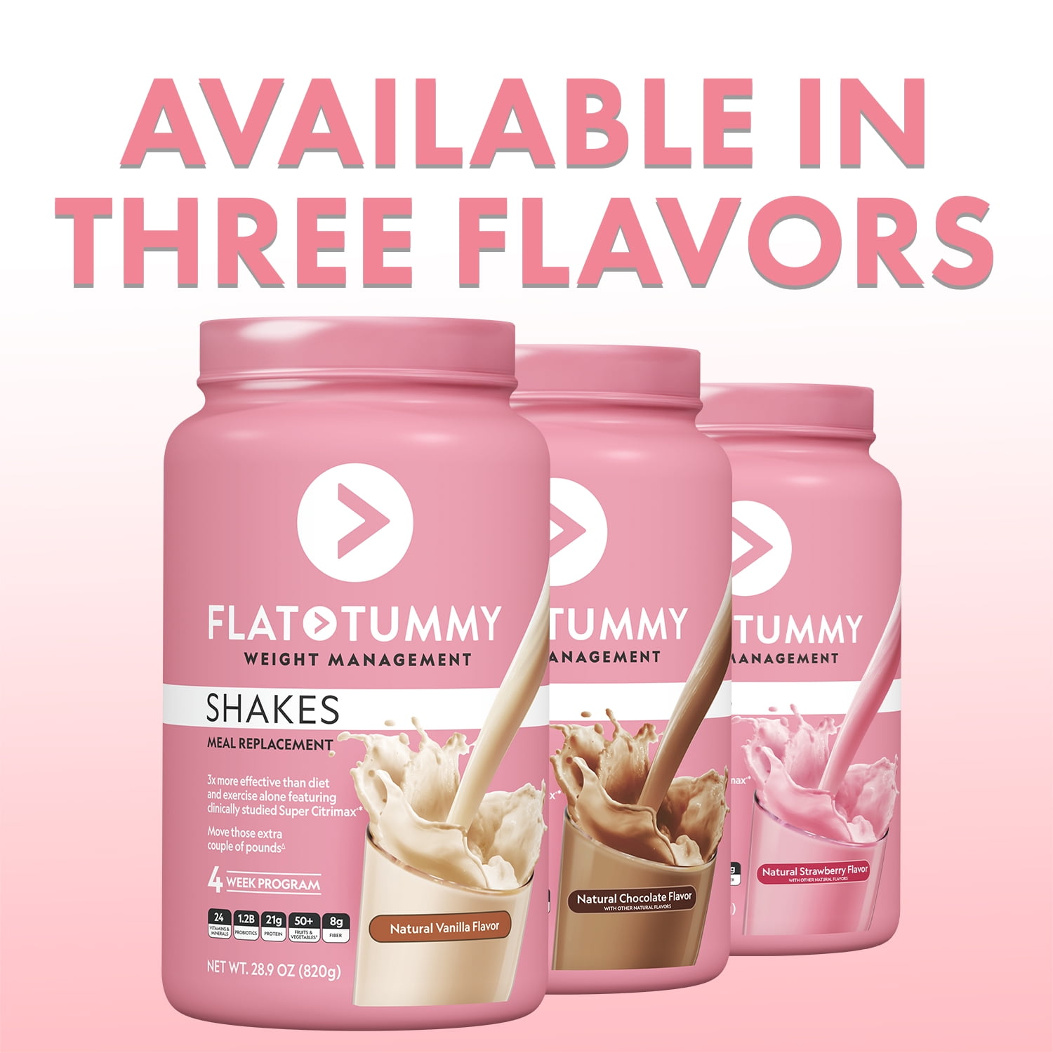 Flat stomach best sale shakes