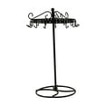 thumbnail image 2 of FVDPWYE Necklace Holder Organizer,Necklace Organizer Home Room Deocr Hanger with 15 Hooks Jewelry Display Tree for Keychain Necklaces Black, 2 of 9