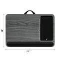 LapGear Home Office Pro Lap Desk with Wrist Rest, Mouse Pad and Phone Holder, 21.1" x 14", Multiple Colors - image 7 of 7