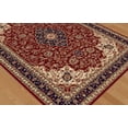 thumbnail image 3 of Tayse Sensation Area Rug 4780 RED Traditional Red Medallion Leaves 2' x 3' Rectangle, 3 of 3
