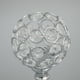 thumbnail image 2 of Candelabro de cristal para velas de té, centros de mesa para bodas plata S, 2 of 9