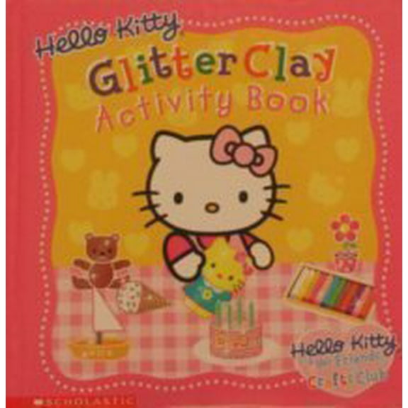 Pre-Owned Hello Kitty: Glitter Clay Activity Book Paperback