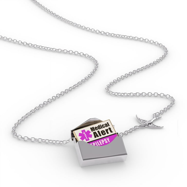 Epilepsy hotsell medical necklace