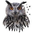 thumbnail image 2 of I AM Owl 300 Piece Animal Head-Shaped Jigsaw Puzzle, 2 of 2