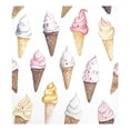 thumbnail image 6 of Yayeee Magnetic Dishwasher Cover for The Front Decoration Home Kitchen Machine Sticker Protector, Ice Cream Pattern, 6 of 6