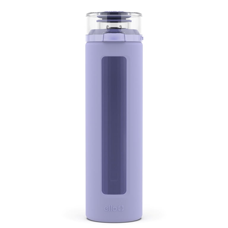 Ello Clara 20oz Glass Water Bottle with Silicone Sleeve photo 7