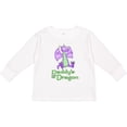 thumbnail image 3 of Inktastic Daddy's Lil' Dragon Boys or Girls Long Sleeve Toddler T-Shirt, 3 of 5