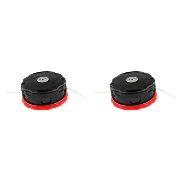 2X Cabezas de Desbrozadora Universal Speed Line, Desbrozadora, Alambre de Corte, Piezas de Repuesto para Cortadora de Césped