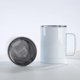 thumbnail image 4 of Botellas de café de acero inoxidable de 400 ml, tazas de café con tapa sellada, pajitas y cepillos de limpieza, tazas de viaje de café portátiles frías y calientes, té, Shuxiu Wang 9024719202099, 4 of 5