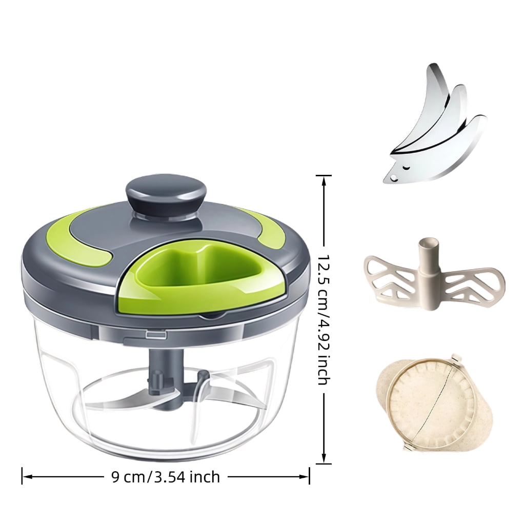 Oasiva Multifunctional Garlic Grinder Manual Operation Metal Kitchen Tool For Cooking