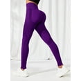 thumbnail image 6 of Estella's High-Waisted Purple Workout Leggings for Women - Premium Performance Activewear, 6 of 6