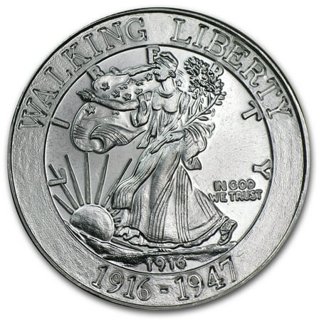 1 oz Silver Round - Walking Liberty (1916-1947)