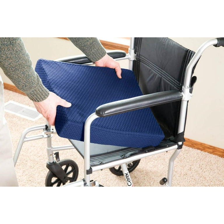 XL Memory Foam Seat Cushion Perfect for Office Chair Wheelchair No