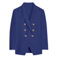 thumbnail image 2 of Vedolay Women's Tops Women's Fall Fashion 2023 Casual Blazers Long Sleeve Work Suit Jackets with Pockets,Navy M, 2 of 4