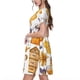 thumbnail image 2 of Balery Honey Bee Set Vestidos sueltos de manga corta para mujer, vestidos de verano 2025, vestidos casuales de corte A con vuelo., 2 of 6