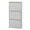 Grey, variant on Flip Drawer Shoe Cabinet, Storage Organizer, Freestanding Shoe Rack, Wall Mounted No-Assembly (Black, 3 Drawer)