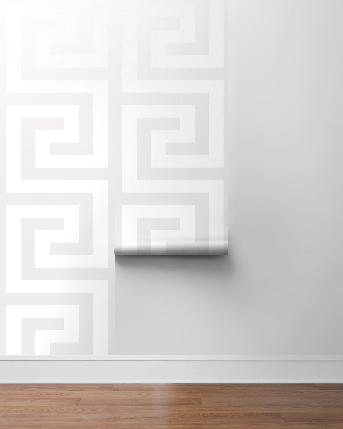 NextWall Pearl Geometric Maze Peel and Stick Wallpaper - 20.9 in. W x 18 ft. L Roll