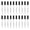Elbow, variant on 7829 20Pcs 1ML Graduated Glass Pipettes Laboratory Glass Graduated Dropper For Craft