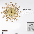 thumbnail image 2 of Clock, Durable Clock  Wall-mounted Clock, For Living Room Office, 2 of 8