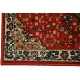 thumbnail image 3 of Traditional Medallion Oriental Design Red Color Rug Runner Printed Slip Skid Resistant Rubber Back 2 x 7 Runner Rug(Red, 23" x 7'), 3 of 8