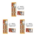 thumbnail image 1 of Vogacara Cuchillas de afeitar para hombres, hoja afilada de acero inoxidable, depilación clásica de barba, accesorios de afeitado precisos y limpios, Tipo 4 3piezas Vogacara CBP226726, 1 of 6