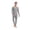 Gray, variant on Thermal Underwear for Men Long Johns with Fleece Lined Base Layer Men Cold Weather Top Bottom Black (S - 3XL)