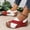 Red, variant on YOUYEDIAN Orthopedic Sandals for Women Arch Support Summer Flat Sandals Breathable Non Slip Slip on Work Shoes Beach Vacation 2026 Orthopedic Shoes (Orange)