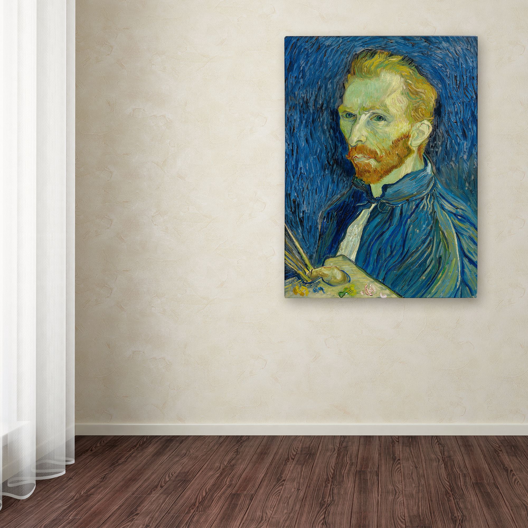 Trademark Fine Art 'Sel Portrait 2' Canvas Art by Van Gogh