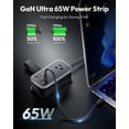thumbnail image 2 of Regleta de viaje NTONPOWER GAN Ultra de 65 W con puertos USB-C, 2 of 5
