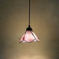thumbnail image 5 of Kiven H-Type Track Lighting Fixture,Adjustable Length,Tiffany Acrylic Halo Track Pendant Light, 1 Light(Red), 5 of 7
