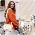 thumbnail image 7 of Case for iPad Mini 5 2019/Mini 4 2015 (5th/4th Generation 7.9 inch), 360 Rotating Stand Handle Shoulder Strap Heavy Duty Shockproof Cover, Cream Rose Gold, 7 of 7