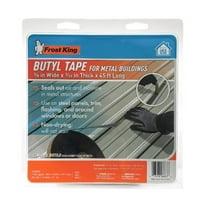 Thermwell Products BRT45 0.375 in. x 45 ft. Butyl Rubber Tape