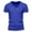 Blue, variant on MIXUE Shirts For Men Summer Solid Color V Neck Short Sleeve Loose Fit Casual Pullover Tops Tshirts Outwear,Red,XXXXXL