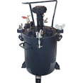 thumbnail image 2 of INTBUYING Paint Mixer Agitator Stirrer Pressure Feed Paint Mixer Pot Air Agitator Bucket with Casters 8 Gallon, 2 of 7