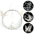 thumbnail image 3 of 1 Set Iron Big Ring Butterfly Rhinestone Baking Cake Adornments Cake Decors, 3 of 7