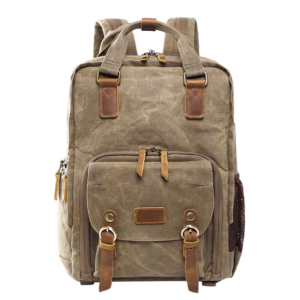 vintage photography backpack