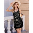 thumbnail image 2 of Ekouaer Nightgowns for Woman Sleeveless Night Dress for Women Adjustable Spaghetti Chemise Nightgown Sleepwear, 2 of 6