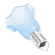 thumbnail image 5 of Lámpara colgante decorativa con energía solar, impermeable y multifuncional para jardines. Pantalla de lámpara azul, 5 of 9