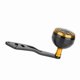 thumbnail image 3 of Fishing Reel Handle CNC Knob with Fittings Replacement Parts Accessory (Black+Gold), 3 of 4