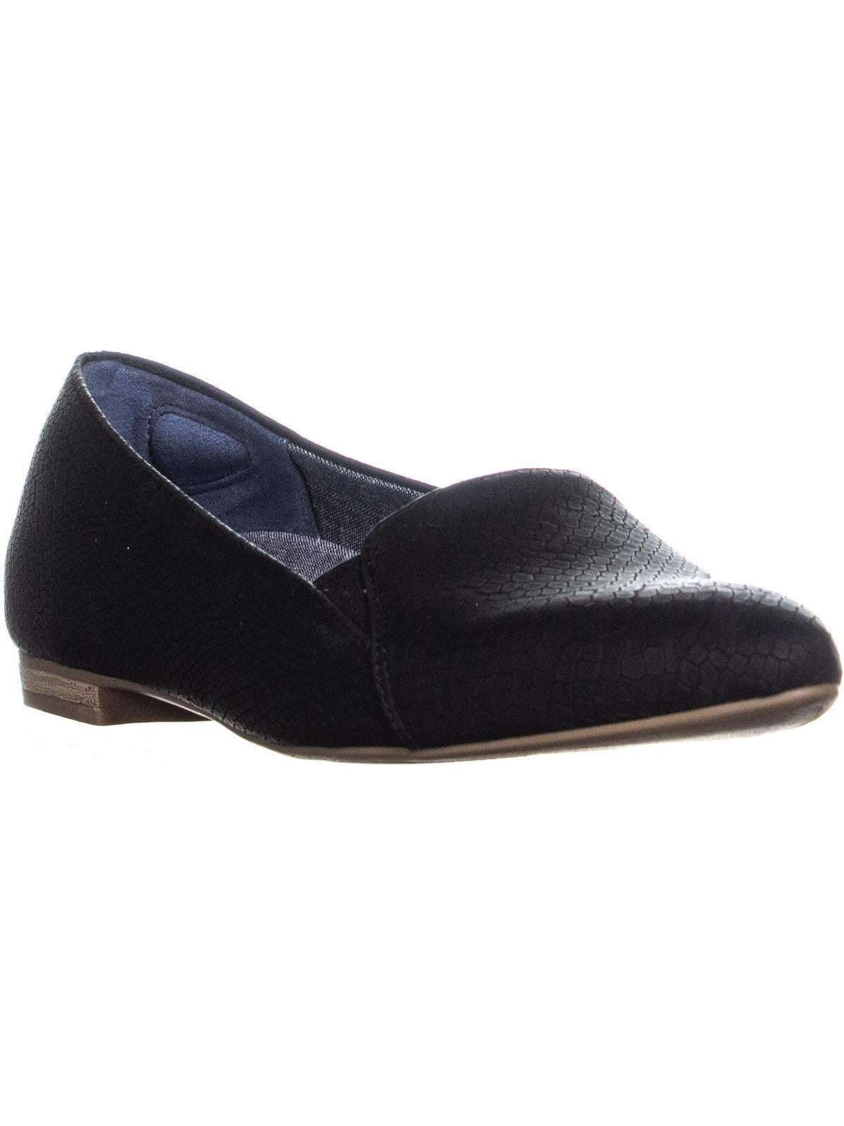 dr scholl's black loafers