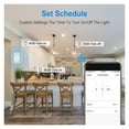 thumbnail image 4 of Light Switch Tuya Smart Wall Push Button Interrupter Switch 1/2/3Gang Physical Light Switch Neutral Wire Optional ,Trusted and Reliable, 4 of 7