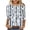 #0166-Dark Blue, variant on AOOCHASLIY Women's 3/4 Length Sleeve Tops Crewneck Button Pleated Dressy Casual Blouses Casual Pullover T Shirt Soft Lightweight Blouse for Daily Office Holiday Weekend Streetwear