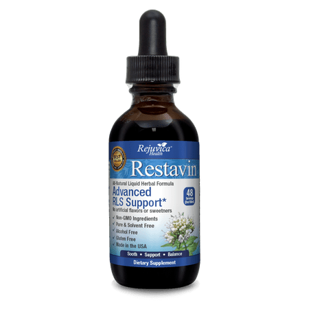 - Restavin - Restless Legs Syndrome (RLS) Support, Fast, Natural Liquid Formula
