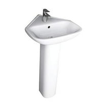 Barclay Eden 450 Corner Pedestal Lavatory