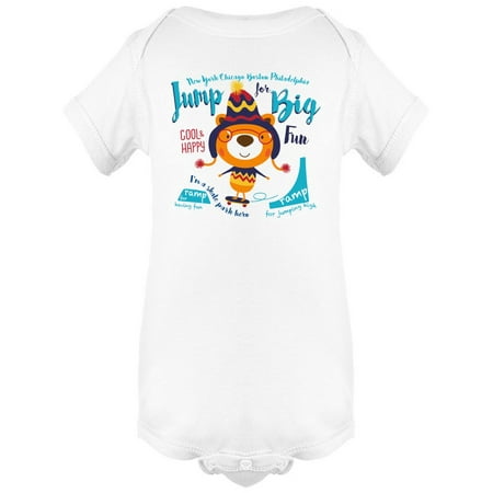 

Jump For Big Skater Anima; Bodysuit Infant -Image by Shutterstock Newborn