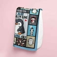 thumbnail image 4 of Customizaholic Custom Name Blanket, Penguin Blanket, Penguin Blanket For Adults, Penguin Blankets For Kids, 4 of 8