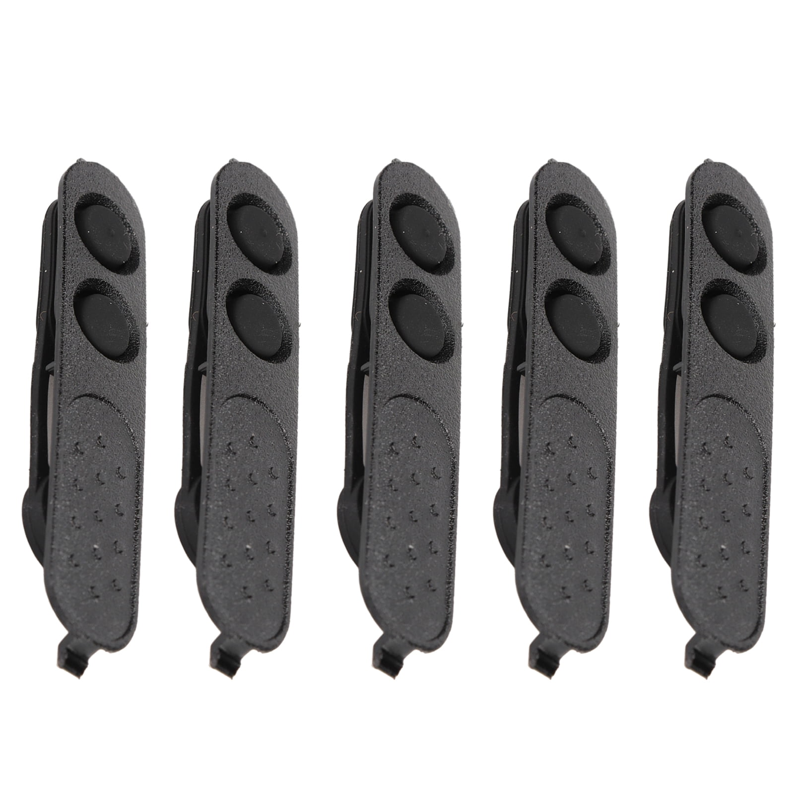 PTT Kit for Motorola Walkie Talkies Replacement PTT Button, Durable, Black Radio Talkies Accessory Button Cover